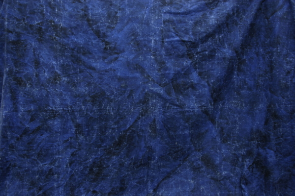 8x8 Backdrop Cloth - Dark Blue with Black