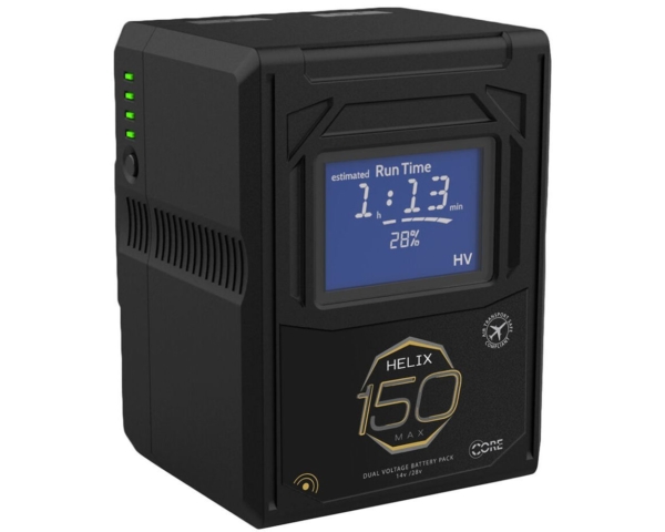 150Wh Helix Dual Voltage Gold Mount Battery