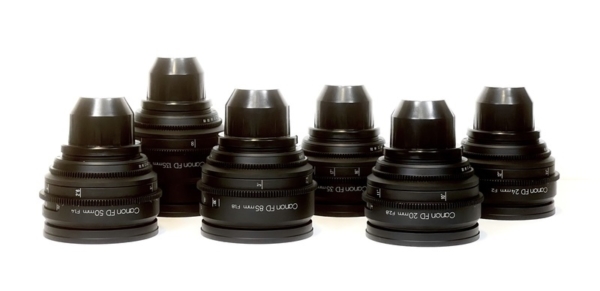 Canon FD 6 Lens Set - PL