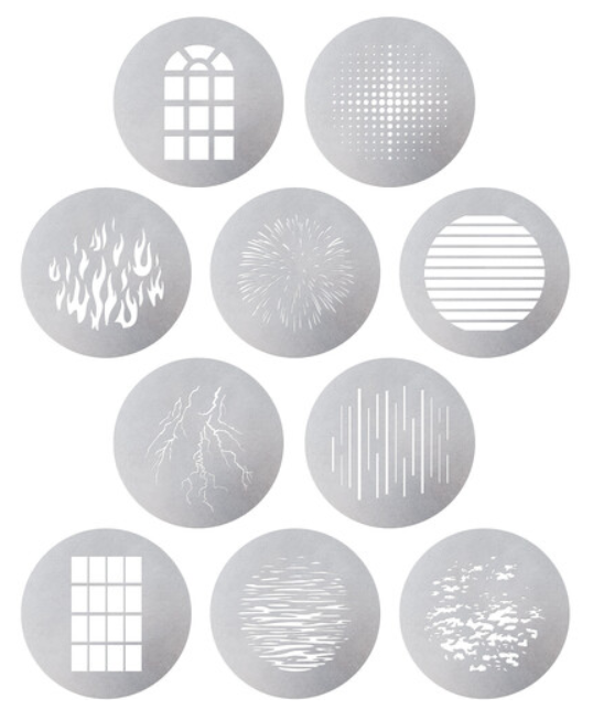 Aputure Spotlight Max 10-Piece Gobo Kit (A-Size)