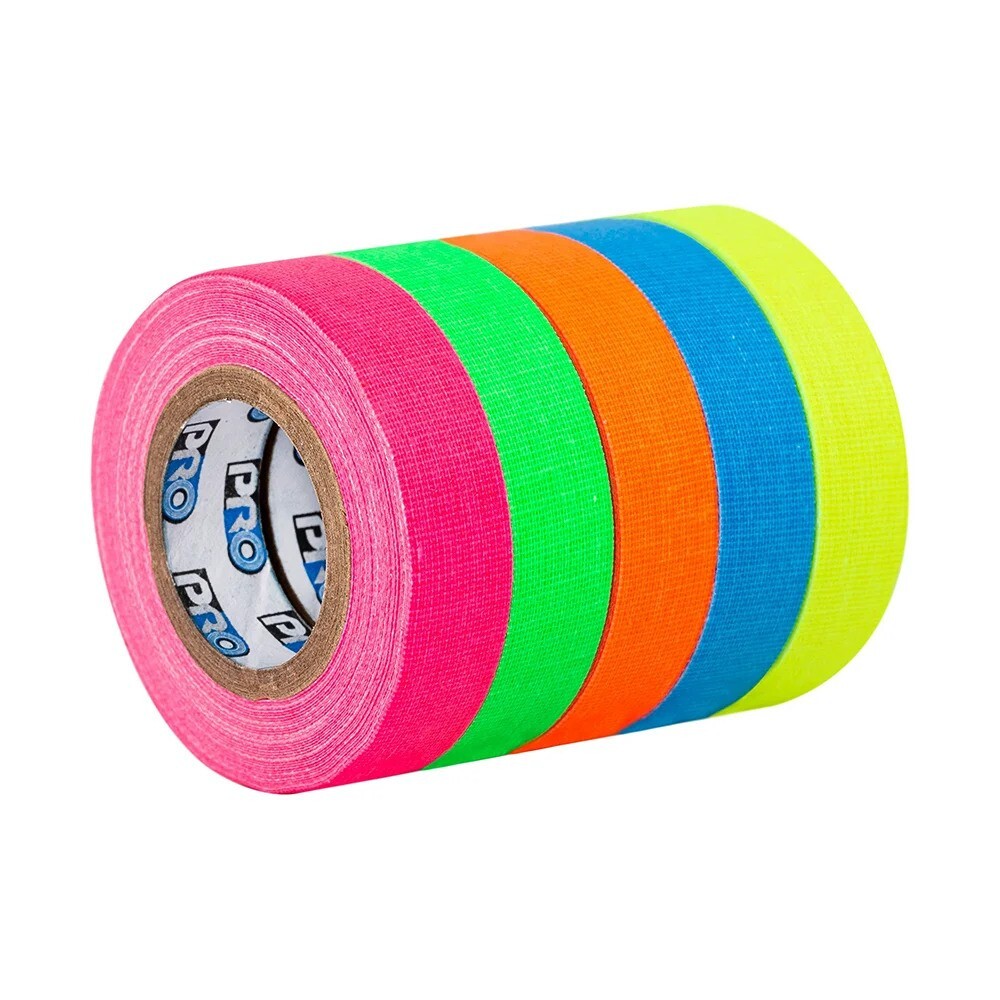 1/2″ x 6 yds Pro Pocket Spike Tapes (Stack) Fluorescent