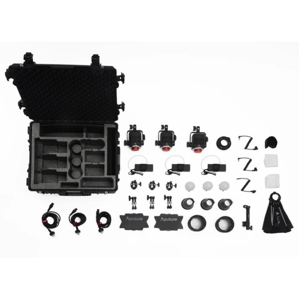 Aputure Storm 80c 3-Light Kit