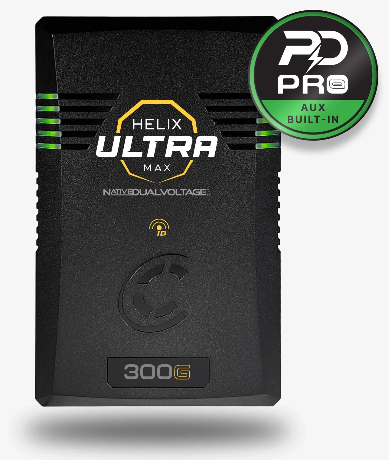Core Helix Ultra Max 300wh Dual Voltage Gold Mount Battery